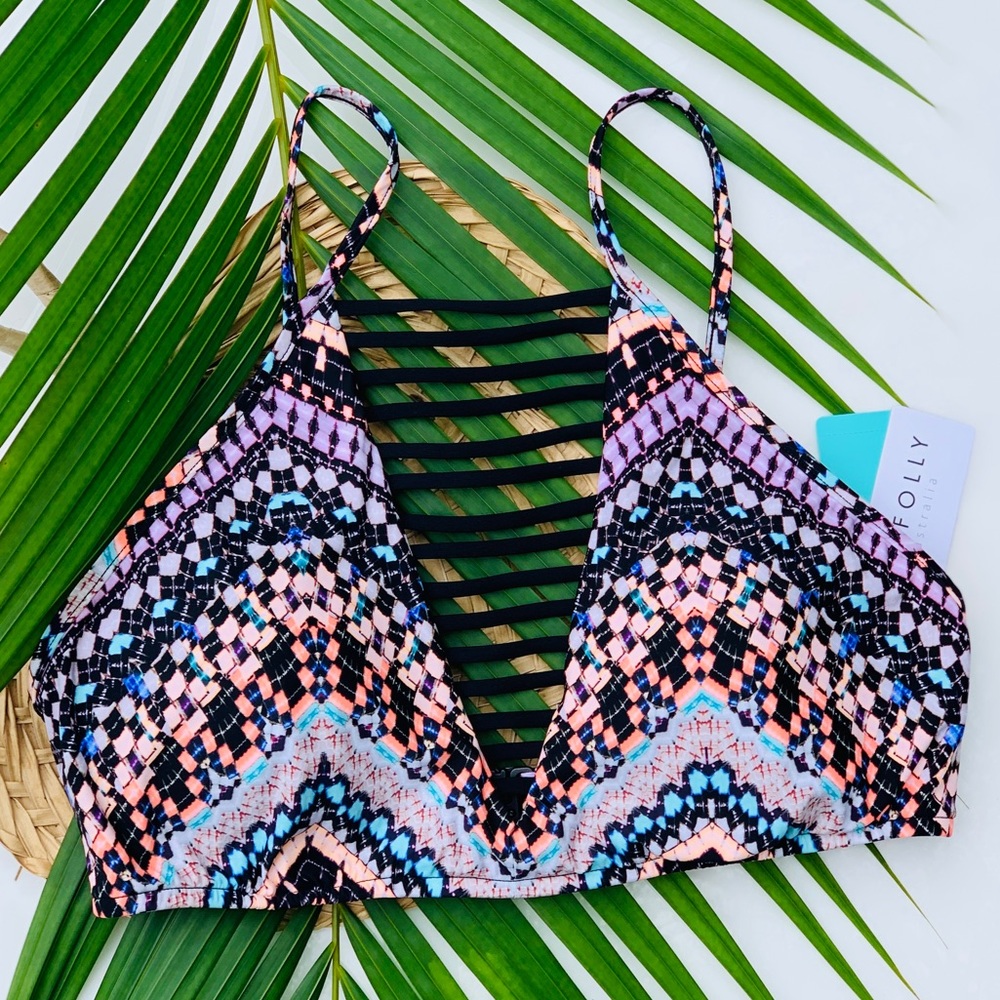 ☀️ Seafolly ☀️ High Neck Bikini Top